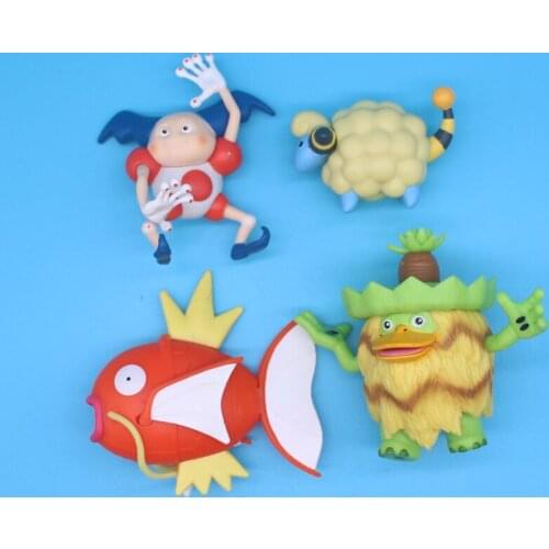 Pokemon Firewall Magikarp Doll Action Figure Toys Anime Pocket Monsters Figures Model Collection Cartoon Mini Ornament Fans Gift