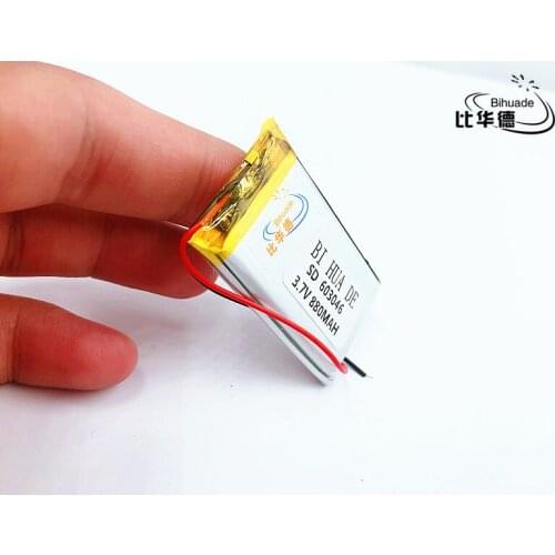 Li-po 5pcs 3.7V,880mAH,[603046] Polymer lithium ion / Li-ion battery for TOY,POWER BANK,GPS,mp3,mp4,cell phone,speaker
