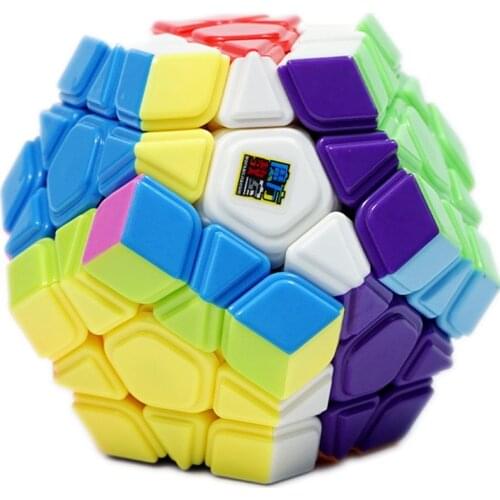Moyu Meilong Convex Megaminx Cube 3x3 Stickerless Megaminxeds 12 Said Megaminx Magic Cube Educational Puzzle Toy