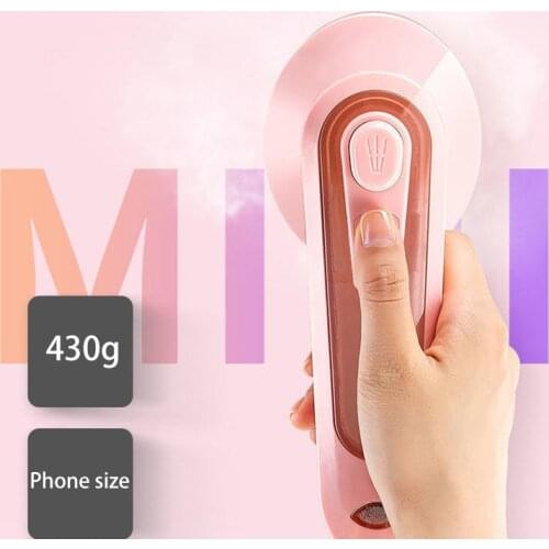 Portable Mini Handheld Garment Steamer Fast-Heat Steam Iron Ironing Machine for Home Travel Hanging Electric Clothes Generator