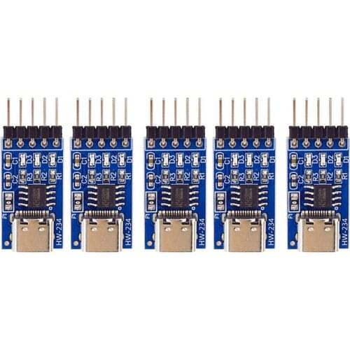 TYPEC USBC To TTL Serial Port CH340N Module Upgrade MCU Download Brush Machine Line Zhongjiu Brush Machine