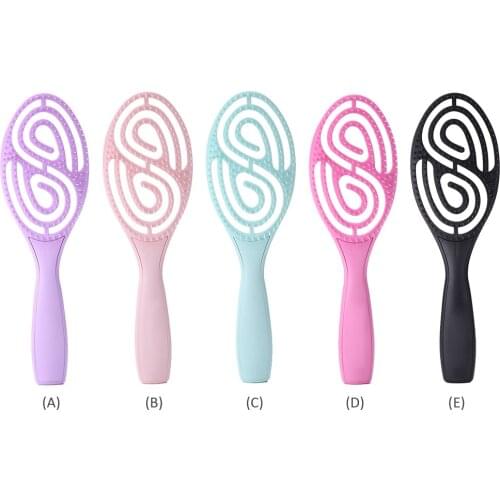 Hair Comb Scalp Massage Brush Wet Curly Detangle Hairbrush Styling Tools Home Beauty SPA Massager Comb Salon Hairdressing