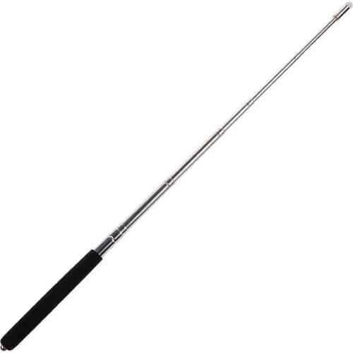 Hand Pointer Extendable Telescopic Retractable Pointer Handheld Presenter Classroom Whiteboard Pointer (Black)