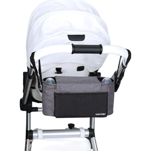 Baby Stroller Organizer Bag Clips for Car Baby Nappy Bag Large Capacity Stroller Accessories Travel Nappy Mummy Diaper Bag