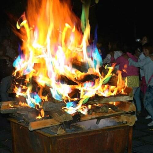 1 Pack Color Flame Artificial Snow Instant Snow Powder Fluffy Snowflake Super Absorbant Frozen Party Magic Prop Christmas Party