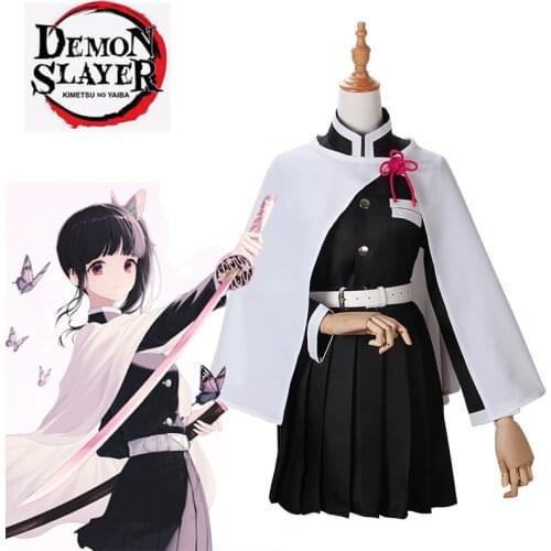 2020 New Anime Cosplay Demon Slayer: Kimetsu no Yaiba Tsuyuri Kanawo Women Halloween Costume Anime Kimetsu no Yaiba Cosplay