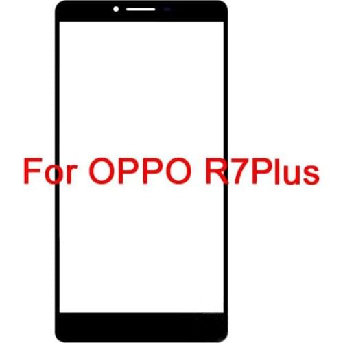 5PCS For OPPO A92S Find X R7 R7P R9S R9SK Outer Screen Front Touch Panel LCD Display Out Glass Cover Lens Repair Replace