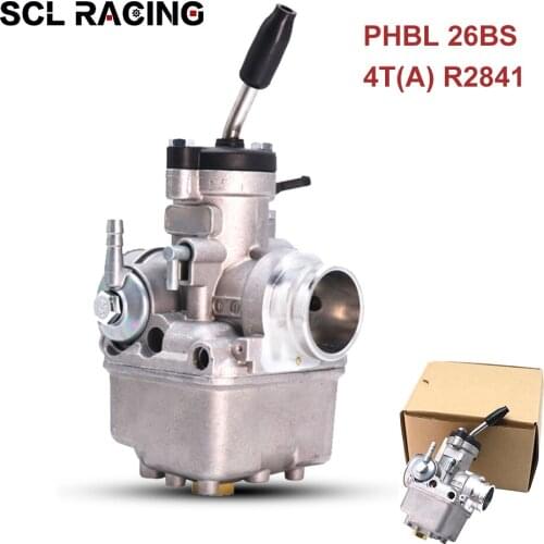 Alconstar Motorcycle Carburetor 26mm PHBL 26BS 4T(A) R2841 Carb For Modified 50-300cc Moto Dirt Bike ATV Motorbike Accessories