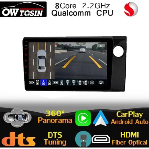 9" IPS Qualcomm CPU For Honda BRV BR-V 2015-2020 Car Media GPS Navi Radio CarPlay Auto Optical HDMI DTS HIFI DSP Head Unit WiFi
