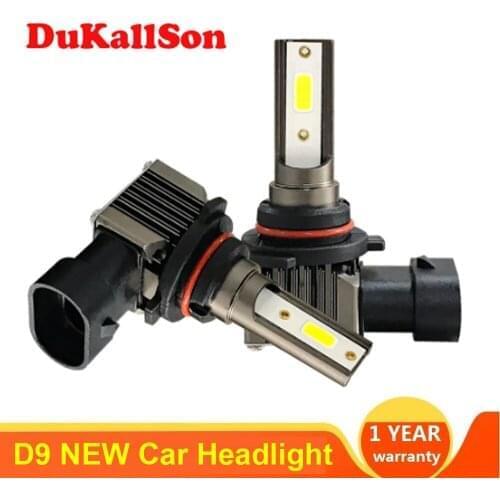 2Pcs Car Headlight Mini 20000LM H4 LED H7 COB H1 H3 H8 H9 H11 9005 HB3 9006 HB4 3000K 6000K 8000k 4500k Auto Headlamp Lights