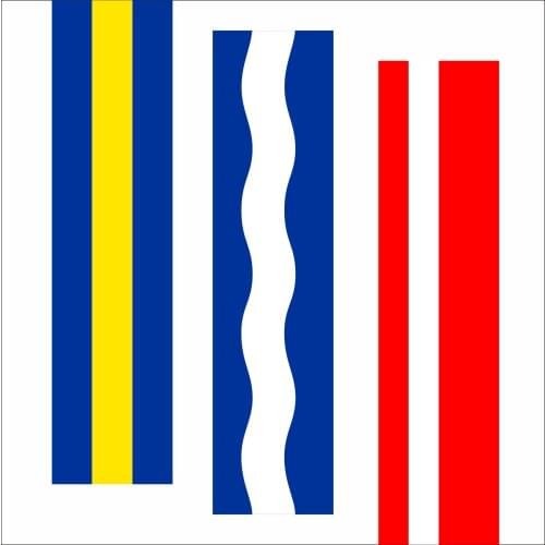 Balzers Liechtenstein Flag 60X150CM 100D Empire Flag History State 3X5FT Banner