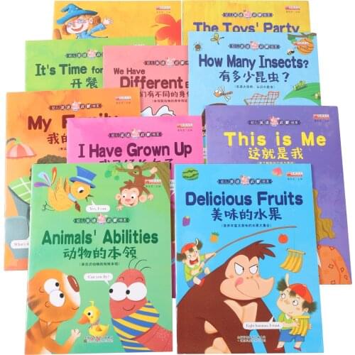 Childrens Enlightenment Early Education English Picture Book Cultivate Ability&interest Children Watch Video Animation Stories