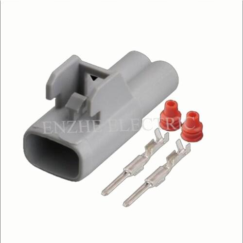 DJ7025Y-2.2-11 car male wire connector Harnes cable 2 pin automotive waterproof plug Include terminals seal