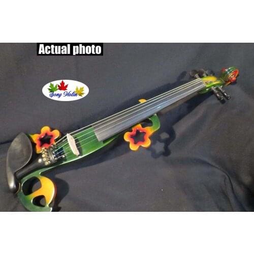 Miraculous SONG design streamline solid wood 5 strings 4/4 electric violin