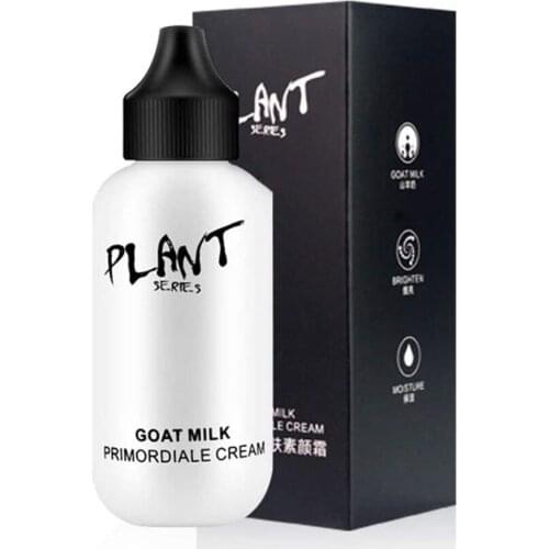 Lazy Face Foundation Cream Full Coverage Waterproof Makeup Base Cream Skin Brighten Cover Dark Circle Face Primer Cream Cosmetic