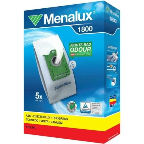 Menalux 5 bags microfiber cleaner AEG Clario UltraOne ZAN36 U36 TO36