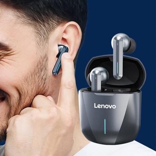 Lenovo XG01 Gaming Earbuds 50ms Low Latency TWS Bluetooth Earphone with Mic HiFi wireless headphones ipx5 waterproof Earbuds