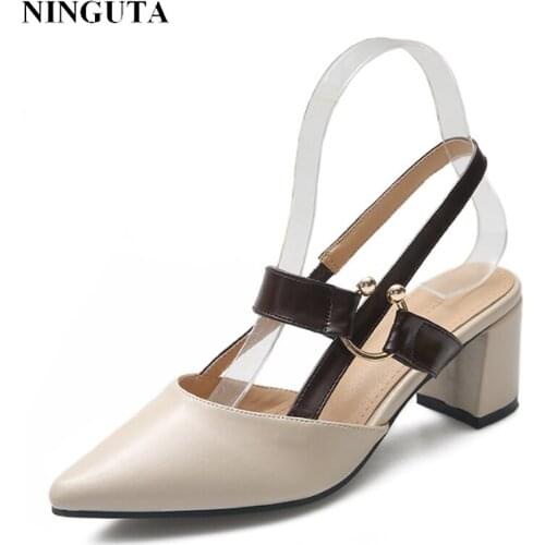 NINGUTA Women's Shoes With A Strap