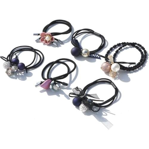 New Arrival 1pc Korean girls scrunchie high-elastic hair band rubber band hair accessories womens headwear tools