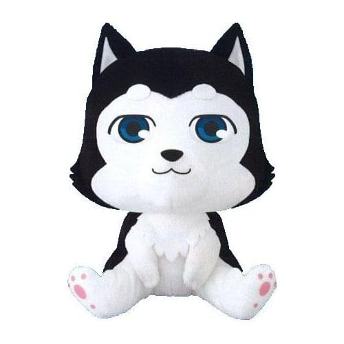 New Cute Kawaii Anime Kurokos Basketball Tetsuya Husky Dog Plush 25CM Kids Stuffed Toys For Children Gifts