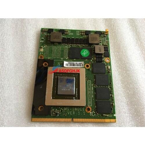 GENUINE MS-1W0C1 VER: 1.1 N15E-GT-A2 GTX 870m 3gb DDR5 Video VGA MAP FOR MSI GT70 GT60 MS-1763 MS-16F4