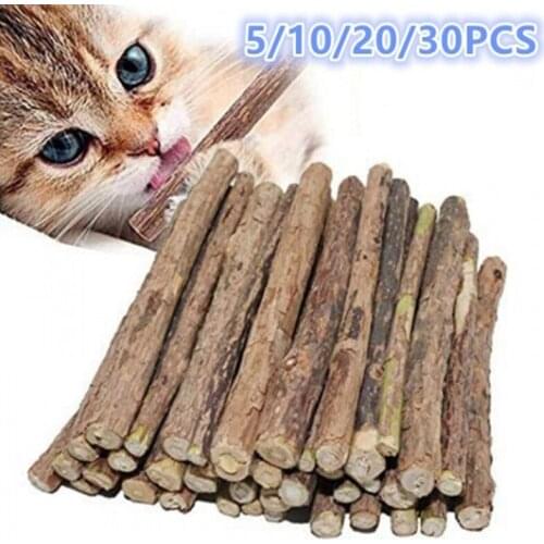 Kitten teeth grinding rod polygonum cat snack Natural Catnip Pet Cat Snacks Sticks Pet Cleaning Teeth