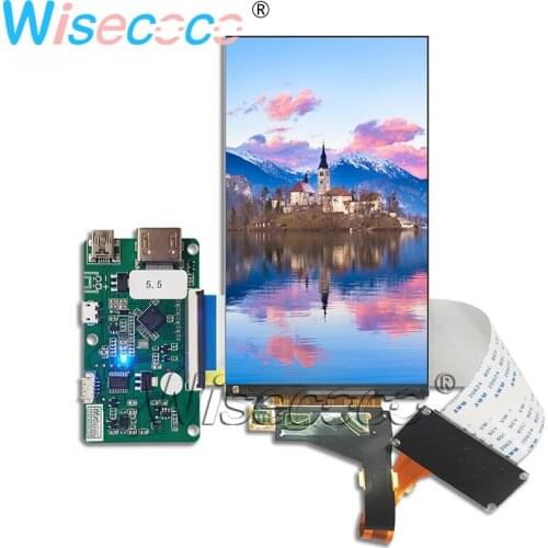 5.5 Inch 2K IPS LCD Screen 1440 * 2560 Display LS055R1SX04 MIPI Controller Driver Board for Wanhao D7 Raspberry Pi 3D Printer