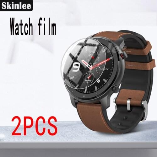 2 Pcs Screen Protector Film For Amazfit t-Rex Pro Tempered Glass Smart Watch Protection For Amazfit t-Rex Film Case