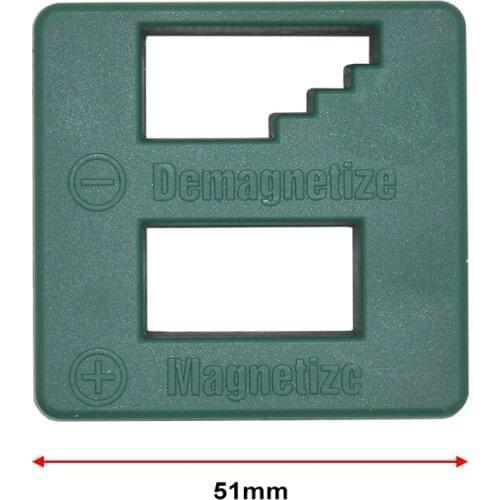 51mm Blue / Green Big Demagnetizer Magnetizer for Screwdriver Tips Bits Magnetized Driver Quick Magnetic Degaussing Tools 300pcs