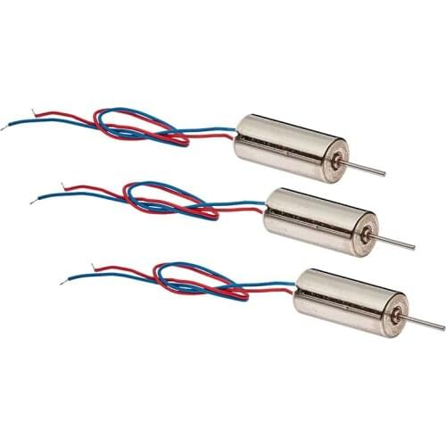 ABSF 3 x DC 3V 20000-40000RPM 7x16mm Electric Toys DIY Coreless Mini Motor