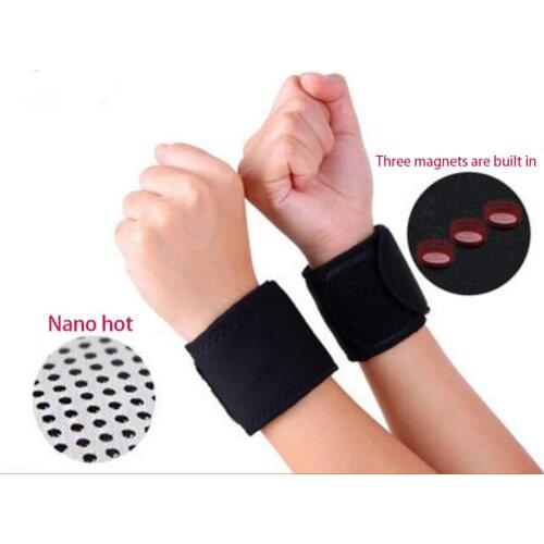 Free shipping ms tomalin spontaneous thermal motion wristbands far-infrared magnetic therapy warm hand wrist
