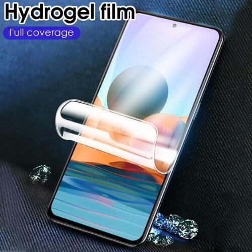 Hydrogel Phone Film For Xiaomi Redmi Note 10 10S Pro Max Grobal Soft Full Cover Protector For Redmi Note 10 10S Pro Max Grobal