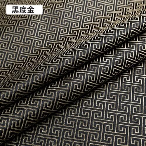Imitation silk pluid brocade designer clothes fabrics Chinese sewing patchwork for cheongsam and kimono DIY damask splice mater