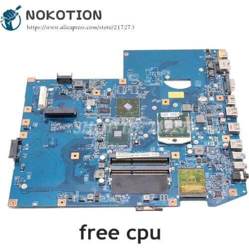 NOKOTION Laptop motherboard For Acer aspire 7740 7740G DDR3 HD5470 Free cpu MBPNX01001 JV70-CP MB 48.4GC01.011 Main Board