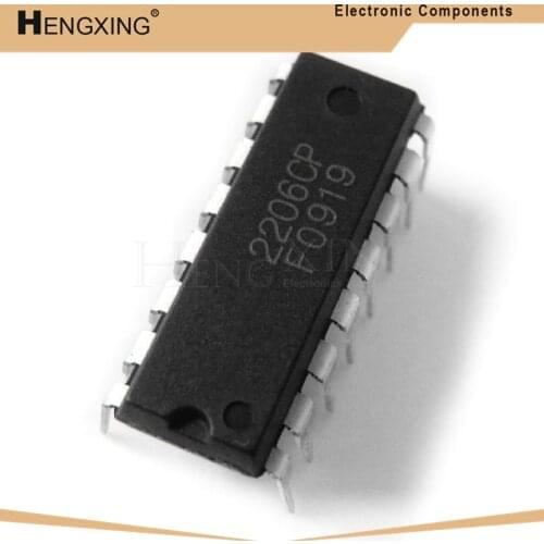 1piece XR2206CP XR-2206 XR2206 DIP-16 Monolithic Function Generator IC In Stock