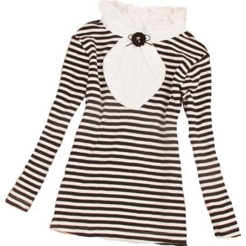 2019 Autumn Baby Girl Clothes Children Clothing Girls blouse Fashion Striped Girl School Blouse Cotton Child Shirt Blusas 2-16Y