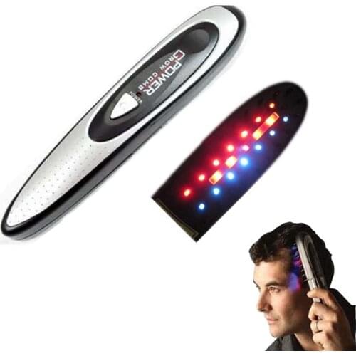 Ozone laser infrared Massage brush Power hair growth Comb Home Hair brush grow laser hair Loss Therapy comb regrowth device