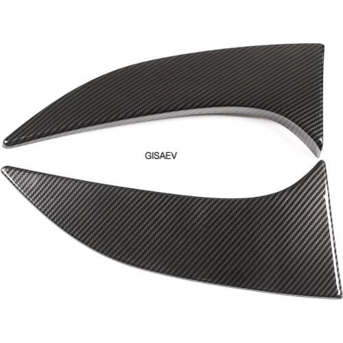 Suitable for Alfa Romeo Stelvio 2017-20 ABS carbon fiber style rear door triangle decorative panel trim car exterior accessories