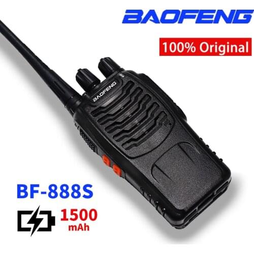 BAOFENG bf-888s Walkie Talkie Ham Radio Baofeng 888s 400-470MHz Portable CB Radio uhf Radio Baofeng 888 HF Transceiver