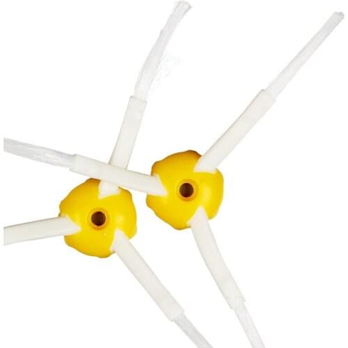 6pcs Brushes for iRobot Roomba 500 600 700 Series Vacuum Cleaner Robotic Replace Side Brush 3-armed for Roomba 550 560 630 760