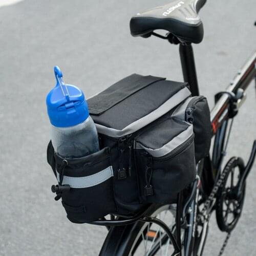 MTB Bicycle Carrier Bag Rear Rack Bike Trunk Bag Luggage Pannier Back Seat Cycling Bycicle Bag Mountain Bike Storage Case Pouch