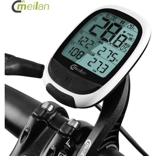 M2 Bicycles Wireless Stopwatch Bluetooth 4.0 / ANT+ Rainproof Waterproof Bike Computer Bicycle Speedometer Odometer Stopwatch