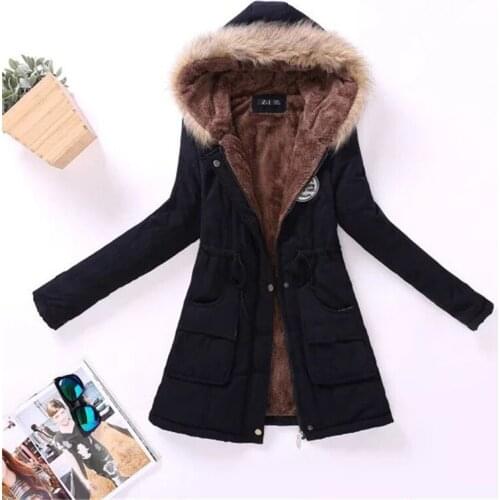 Jacket Women 2018 New Parka Female Women Winter Coat Thickening Cotton Winter Jacket Womens Outwear Parkas for Women Winter