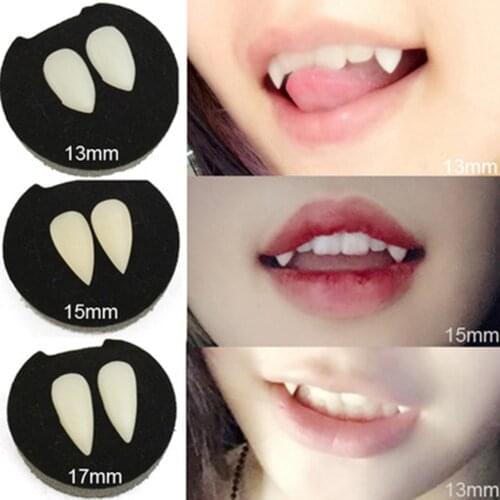 New Arrival 1 Pair 5 Styles Halloween cosplay Dentures Zombie Vampire Teeth Ghost Devil Fangs Props Costume Party