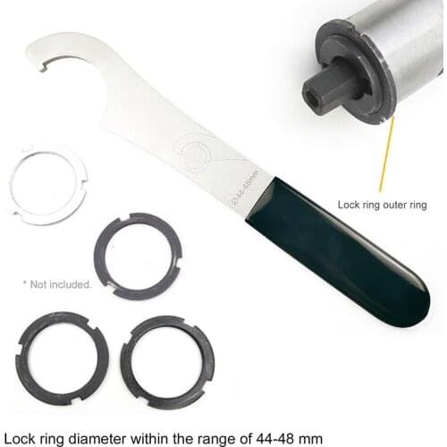 1Pc Bike Bicycle Repair Tool Axis Wrench MTB Mountain Bike Bottom Shaft Tail Hook Lock Ring Wrench Cycling Accesories