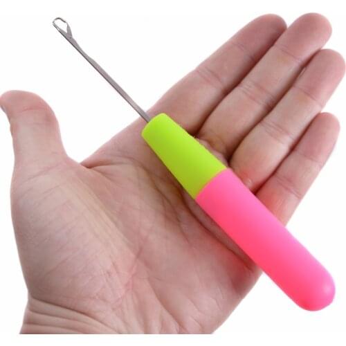 1PC Plastic Knitting and Crochet Needles for Jumbo Braiding Twist Hair and Weaving Dreadlock Styling Accessories