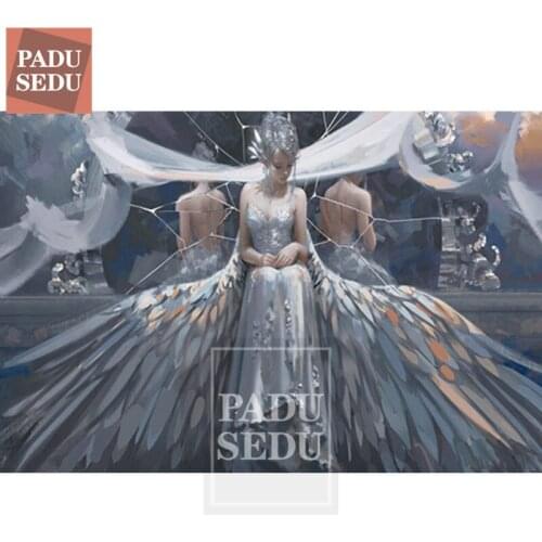 5D Diy Diamond Painting Fairy Cross Stitch Beauty Full Square Drill Daimond Mosaic Patterns Embroidery Pictures Decor Home Room