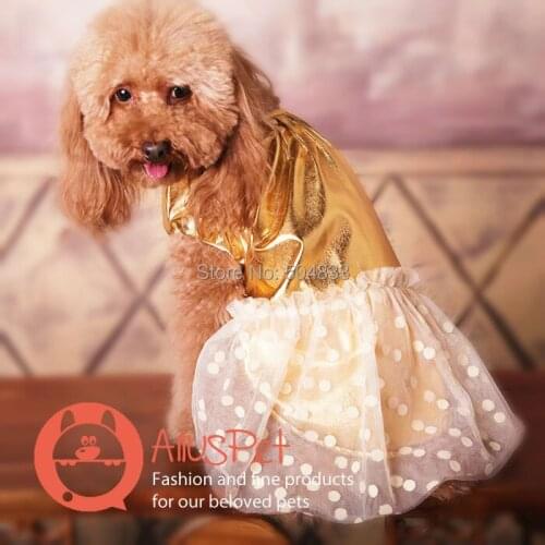 Shinny Dogs Festival Dress Halloween Pets Cosplay Clothes Speical Dogs Party Products S-XL