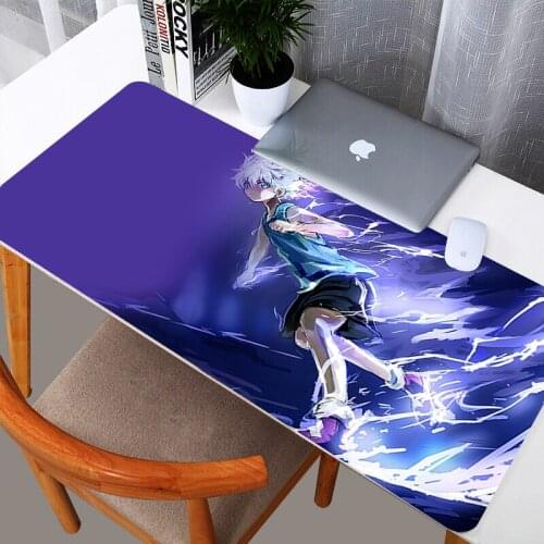 Hunter X Hunter Large Game Mouse Pad Computer Hot Sell MousePad Natural Rubber Cartoon Kawaii Art Carpet Home Desk Mat Skipoem