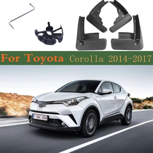 Mudguard Mud Flaps Front Rear Mudflap Fender Guard Splash Flap Car Accessories For Toyota Corolla Altis E170 2017 2016 2015 2014